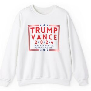 Trump Vance 2024: Make America Great Again Unisex Sweatshirt 7 Trump Vance 2024 Make America Great Again - Unisex Heavy Blend™ Crewneck Sweatshirt