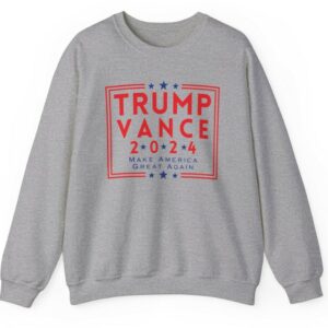 Trump Vance 2024: Make America Great Again Unisex Sweatshirt 5 Trump Vance 2024 Make America Great Again - Unisex Heavy Blend™ Crewneck Sweatshirt2