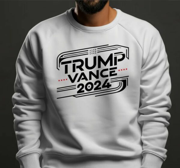 Trump Vance 2024 Sweatshirt, Election 2024 Sweatshirt, Political Campaign 2024 Sweatshirt, Pro Trump Vance Hoodie, Gilden 18000 18500