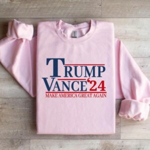 Trump Vance 2024: Make America Great Again Crewneck Republican Sweatshirt 5 Trump Vance 2024 Sweatshirt, Maga Donald Trump Sweater, Crewneck Republican Make america great again sweater, Gift for Republican sweater1