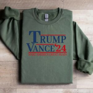 Trump Vance 2024: Make America Great Again Crewneck Republican Sweatshirt 6 Trump Vance 2024 Sweatshirt, Maga Donald Trump Sweater, Crewneck Republican Make america great again sweater, Gift for Republican sweater2