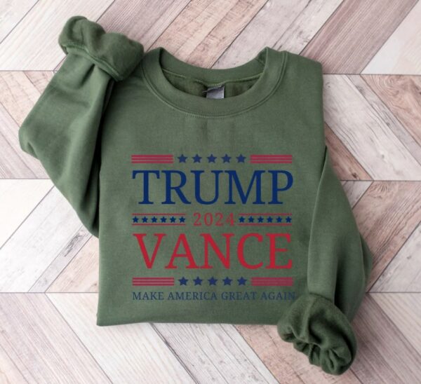 Trump Vance 2024 Sweatshirt, President Trump, Republican Sweatshirt, Trump Supporter Hoodie, VP Vance 24 Sweatshirt, Donald Trump Sweatshirt3