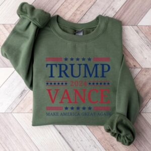 Trump Vance 2024: The Ultimate Sweatshirt for Republican Patriots 7 Trump Vance 2024 Sweatshirt, President Trump, Republican Sweatshirt, Trump Supporter Hoodie, VP Vance 24 Sweatshirt, Donald Trump Sweatshirt3