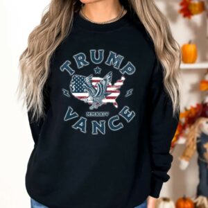 Trump-Vance 2024: Show Your Support with Official Sweatshirt and Hoodie 5 Trump Vance 2024 Sweatshirt, Vice President JD Vance Hoodie, Trump Fight Sweatshirt, President Donald Trump and JD Vance Republican1