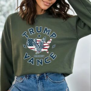 Trump-Vance 2024: Show Your Support with Official Sweatshirt and Hoodie 7 Trump Vance 2024 Sweatshirt, Vice President JD Vance Hoodie, Trump Fight Sweatshirt, President Donald Trump and JD Vance Republican3