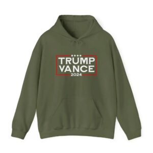 Trump Vance 2024 Unisex Hoodie, Donald Trump and JD Vance, Make America Great Again, Trump Vance '24 Sweatshirt, Donald Trump Rally3