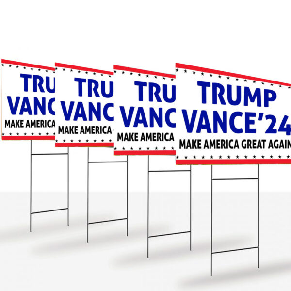 Trump Vance 2024 Yard Sign ,Election Sign, Republican Yand Sign