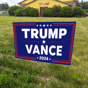 Trump 2024 Yard Sign: Show Your Support for Trump and the Republican Party 5 Trump Vance 2024 Yard Sign, Trump for President, Trump Lawn Sign, Republican Yard Sign1