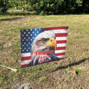 Trump Vance 2024: Show Your Support with Our Yard Sign 5 Trump Vance 2024 Yard Sign1