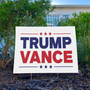 Trump Vance 2024: Show Your Support with Our Yard Sign 7 Trump Vance 2024 Yard Sign3