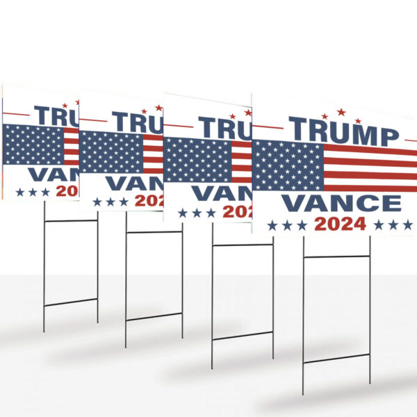 Trump Vance 2024 Yard Sign,Donald Trump, Trump Supporter Yard Sign