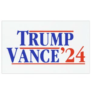 Trump Vance '24: Show Your Support with Retro Car Magnets 4 Trump Vance ’24 Retro Car Magnets