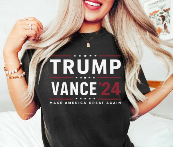 Trump Vance 24 Shirt, Trump 2024 Shirt, President Trump, JD Vance Shirt, Republican Shirt, Donald Trump Shirt, Trump Supporter Shirt, MAGA1