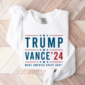 Trump Vance 24 Shirt, Trump 2024 Sweatshirt, President Trump, Republican Shirt, Republican Gifts Support Trump Shirt, American Flag Shirt1
