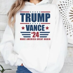 Trump Vance 24: The Ultimate Sweatshirt for Trump Supporters 6 Trump Vance 24 Sweatshirt Donald Trump Sweatshirt Trump Supporter Hoodie Republican Gift Trump 2024 Sweatshirt2