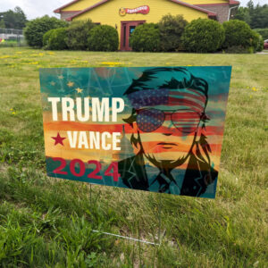 Trump: The Art of the Deal 5 Trump & Vance Campaign Signs 2024, Pro-Trump Digital Yard Sign1