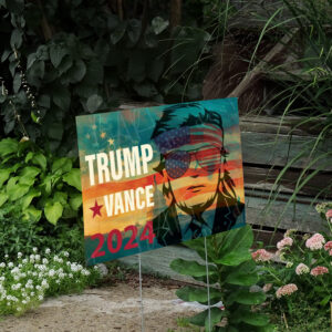 Trump: The Art of the Deal 6 Trump & Vance Campaign Signs 2024, Pro-Trump Digital Yard Sign2