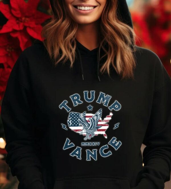 Trump Vance Election 2024 Hoodie, Trump Vance Eagle Flag Hoodie, Trump Felon America Hoodie, Trump Wanted For President Hoodie ,2