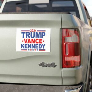 Trump Vance Kennedy 2024 Car Magnet, Trump Vance Magnet, Trump For President, Republican Gift, President Election 2024 Car Accessories 4 Trump Vance Kennedy 2024 Car Magnet, Trump Vance Magnet, Trump For President, Republican Gift, President Election 2024 Car Accessories1