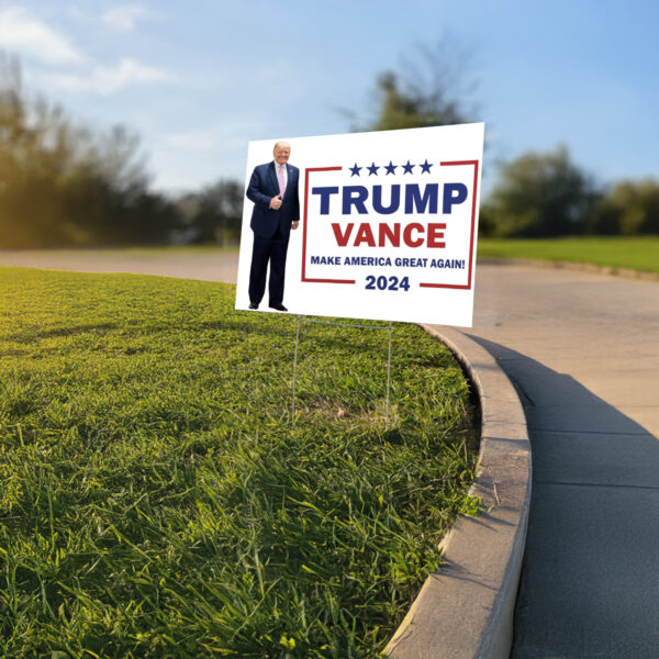 Trump Vance MAGA Yard Sign