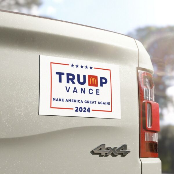 Trump Vance MAGADonald’s Car Magnets US