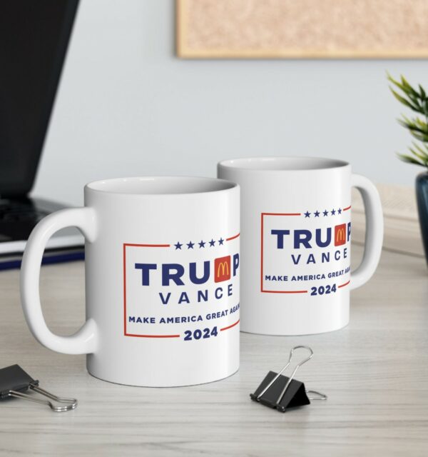 Trump Vance MAGADonald’s Mug US