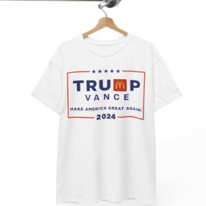 MAGA-nificent Trump Vance T-Shirt: Show Your Support for the Dynamic Duo 9 Trump Vance MAGADonald’s TShirts