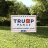 Trump Vance MAGADonald’s Yard Sign US