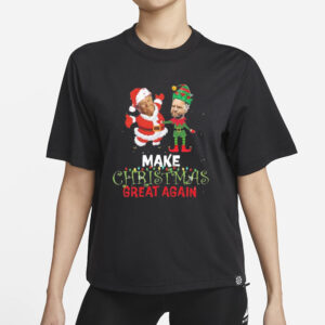 Make Christmas Great Again with Trump Vance Humorous Christmas 2024 T-Shirt 5 Trump Vance Make Christmas Great Again Humorous Christmas 2024 T-Shirt1