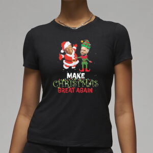 Make Christmas Great Again with Trump Vance Humorous Christmas 2024 T-Shirt 7 Trump Vance Make Christmas Great Again Humorous Christmas 2024 T-Shirt3