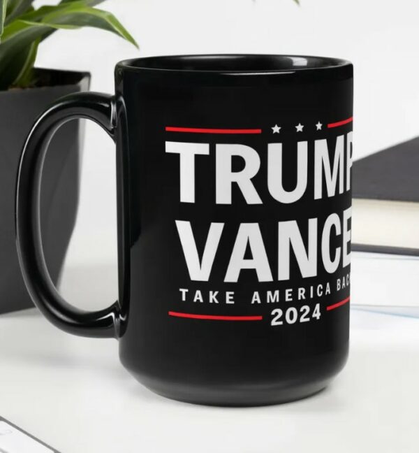 Trump Vance Mug, Trump Vance 2024, Take America Back Election Day Office Mug, Voting Day Poll Mug1