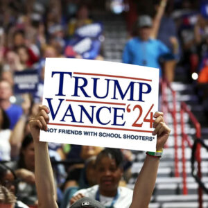 Trump Vance Not Friends With School Shooters Yard Sign 11 Trump Vance Not Friends With School Shooters Yard Sign US Pro