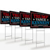 Trump Vance RFK Jr 2024 Yard Sign ,Trump Vance Kennedy Yard Sign
