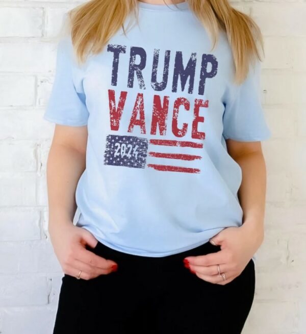 Trump Vance Shirt, Trump Shirt, American Flag Shirt, Pro America Shirt, Trump Vance 2024 Shirt, Trump Fight Shirt2