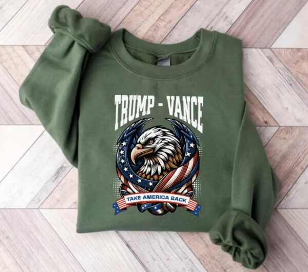 Trump Vance Take America Back shirt, Trump, Vance, Conservative, Trump Vance hoodie and sweatshirt Men's & Women's Pro-Trump election shirt