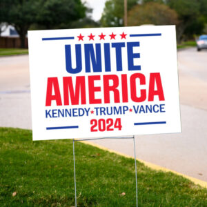 Trump Vance 2024 Yard Sign: Show Your Republican Pride 6 Trump Vance Yard Sign , Republican Garden Sign, Election 20242