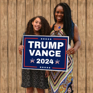 Trump Vance 2024 Campaign Sign: Show Your Support for America First 5 Trump Vance Yard Signs