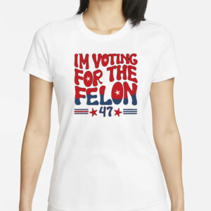 Trump Voting Tank Top: Show Your Support for the Felon in 2024 5 Trump Voting Tank Top, I'm Voting for the Felon, Trump for President 2024 Tank1