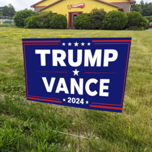 Trump and Vance 2024: Show Your Republican Pride with Our Yard Sign 7 Trump and Vance 2024 Sign ,Republican Yard Sign1