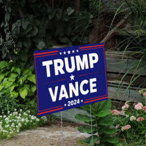 Trump and Vance 2024: Show Your Republican Pride with Our Yard Sign 6 Trump and Vance 2024 Sign ,Republican Yard Sign2
