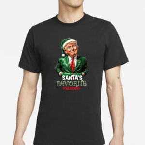 Trump: Santa's Favorite President - Humorous Christmas 2024 T-Shirts 5 Trump as Santa's Favorite President - Humorous Trump Elf Christmas 2024 T-Shirts1