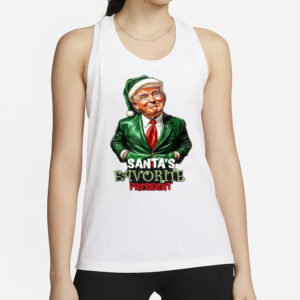 Humorous Trump Elf Christmas T-Shirts: Trump as Santa's Favorite President 6 Trump as Santa's Favorite President - Humorous Trump Elf Christmas T-Shirts2