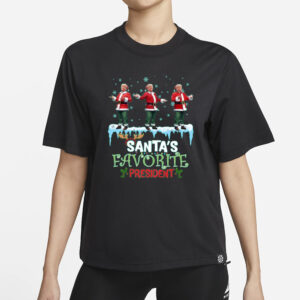 Trump: Santa's Favorite President T-Shirt 5 Trump as Santa's Favorite President Shirts, Donald Trump T-Shirt1