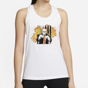 Trump Girl Racerback Tank Top: Show Your Support with Style 6 Trump girl racerback tank top women's Boxing Trump with flames top comfy trump supporter tank women for trump tank top American flag tank2