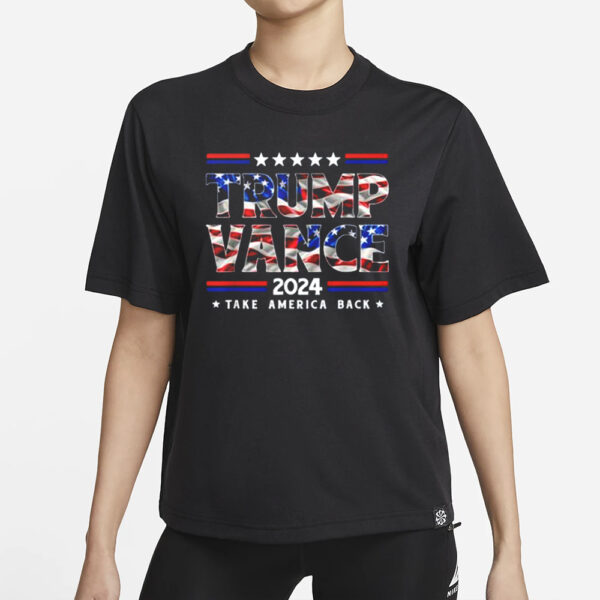 Trump shirt, Trump J D Vance 2024 T-Shirt1