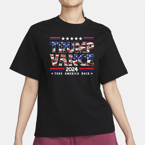 Trump shirt, Trump J D Vance 2024 T-Shirt2