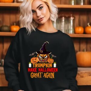 Trumpkin Make Halloween Great Again: Spooky Pumpkin Shirt for Trump Supporters 5 Trumpkin Make Halloween Great Again, Trump Halloween Funny Shirt Sweatshirt and Hoodie, Trump Vance Halloween, Spooky Pumpkin Shirt Gift1