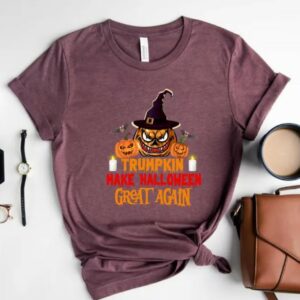 Trumpkin Make Halloween Great Again: Spooky Pumpkin Shirt for Trump Supporters 7 Trumpkin Make Halloween Great Again, Trump Halloween Funny Shirt Sweatshirt and Hoodie, Trump Vance Halloween, Spooky Pumpkin Shirt Gift3
