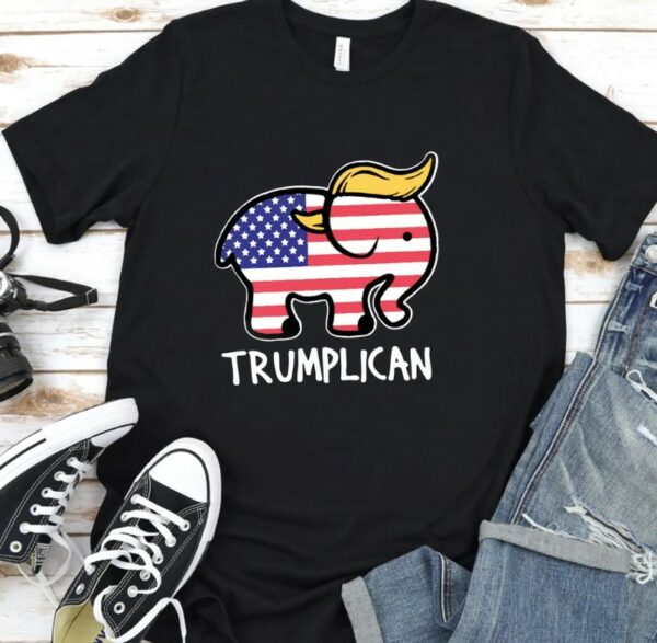 Trumplican Shirt,Elephant Trump Shirt,Funny Republican Shirt,Ultra Maga 2024 Shirt,Gift For Republican,Donald Trump Shirt,2024 Elections Tee1