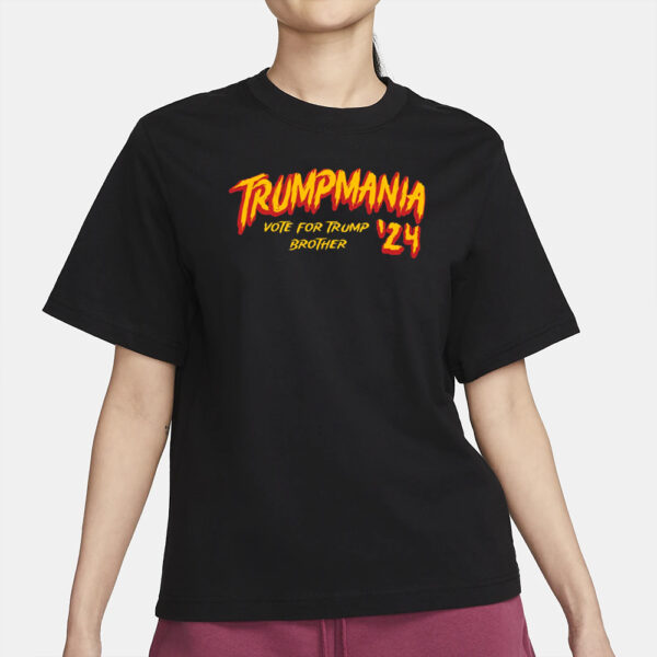 Trumpmania 2024 vote for trump brother T-shirt2